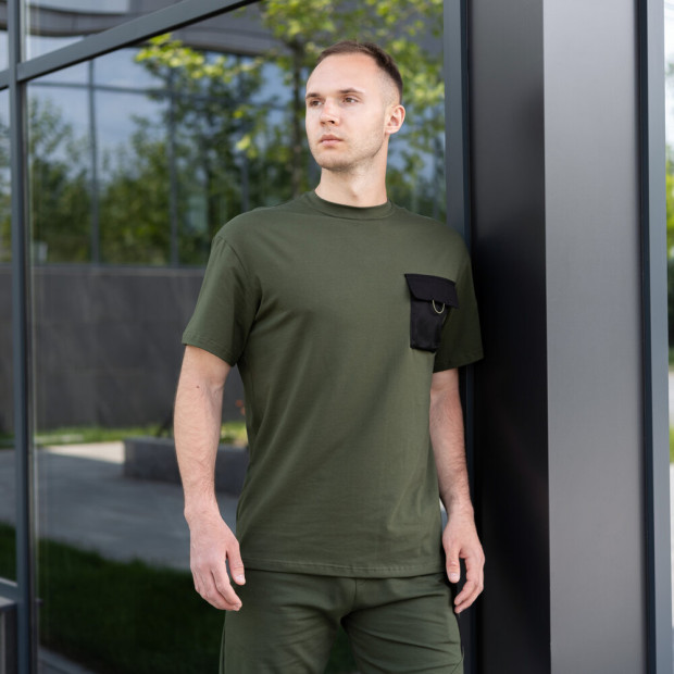 Футболка Pobedov Atlant Хаки - 1