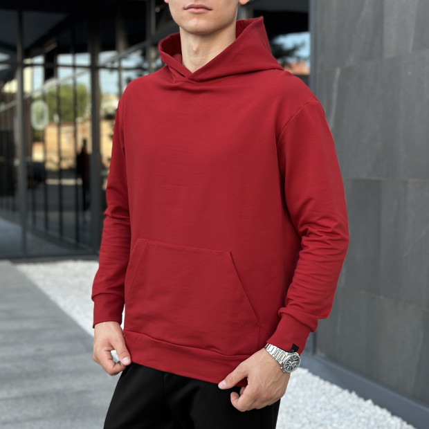 Худі Pobedov 001 Червоний - 1