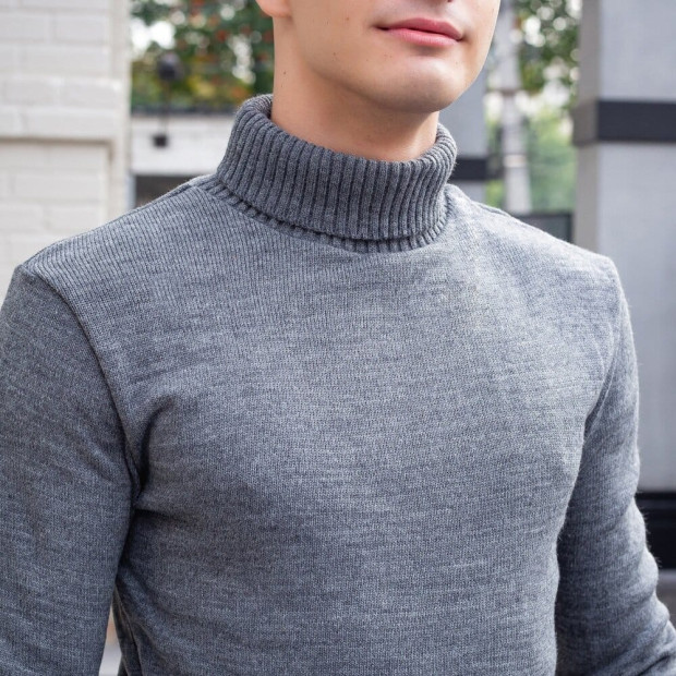Светр Pobedov Axelrod Сірий - 4