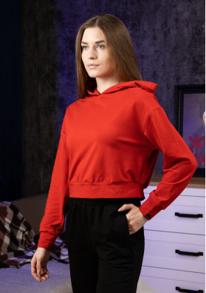 Нещодавно переглянуті Худі Manirna Rose Червоний