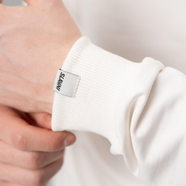 Світшот Pobedov 001 Молочний - 4