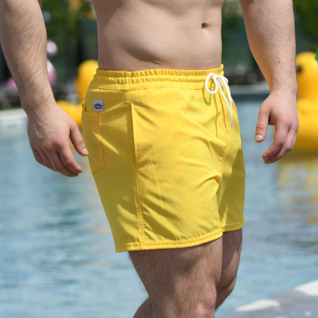 Шорти для плавання Pobedov Pool day Жовтий - 2