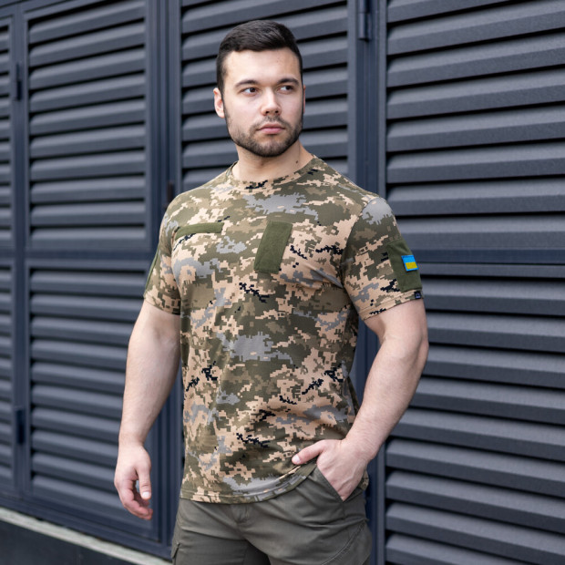 Футболка Pobedov Peremoga Військова Піксель - 1