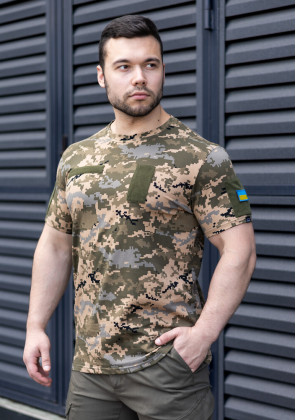 Нещодавно переглянуті Футболка Pobedov Peremoga Військова Піксель 2