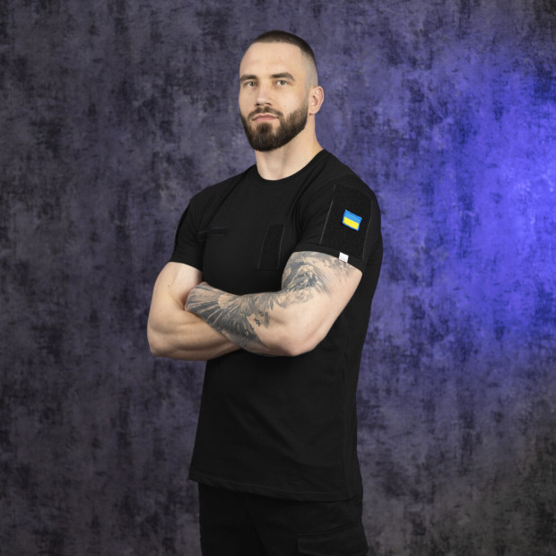 Футболка Pobedov Peremoga Військова Чорний - 2