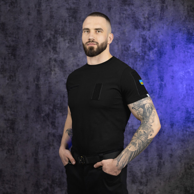 Футболка Pobedov Peremoga Військова Чорний - 5