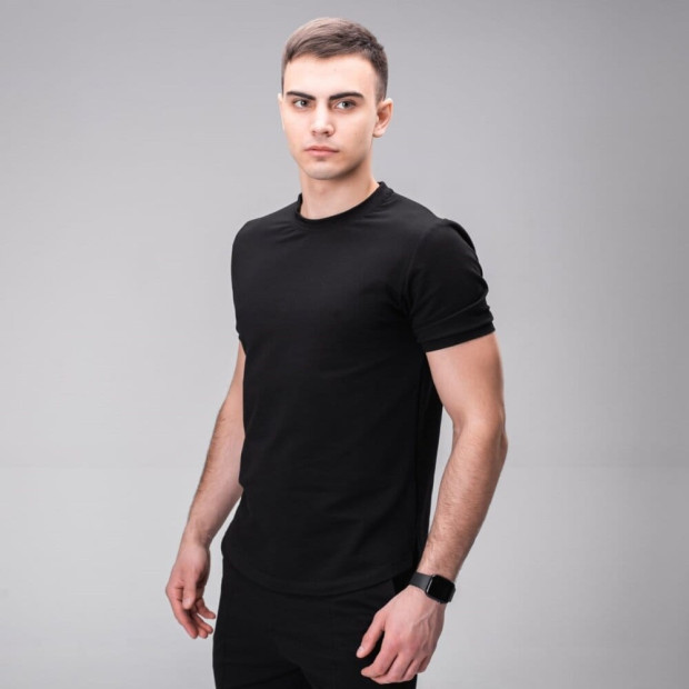 Футболка Pobedov Nebo Чорний - 