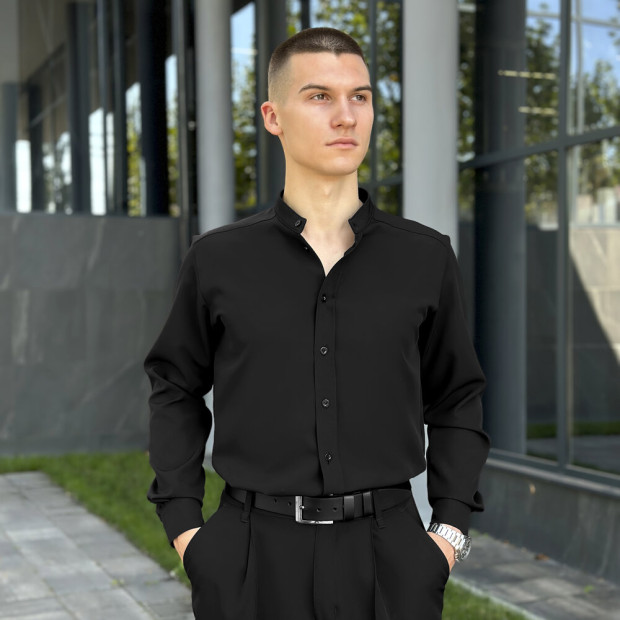 Сорочка Pobedov Legend Чорний - 4