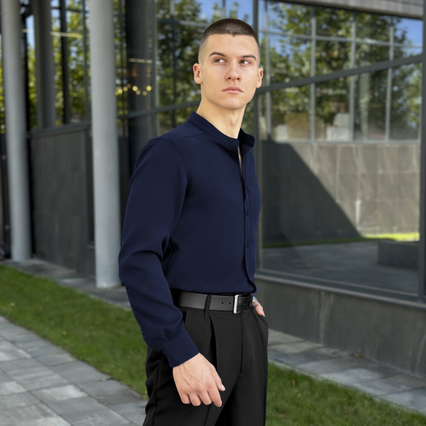 Сорочка Pobedov Legend Темно-синій - 5