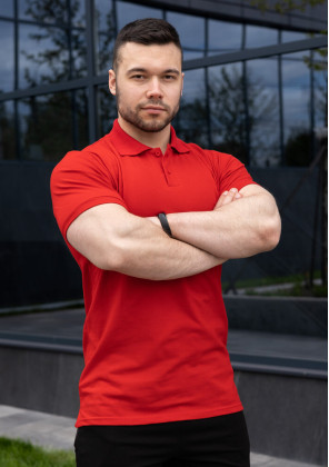 Нещодавно переглянуті Поло Pobedov Loft Червоний