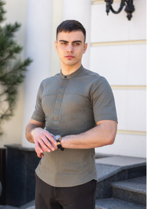 Сорочка Pobedov Vpered Оливковий