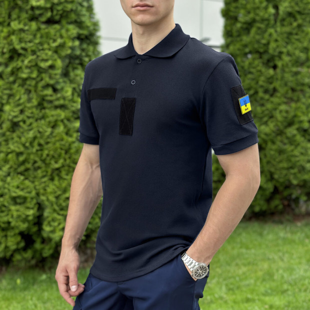 Поло Pobedov Loft Військове Темно-синій - 