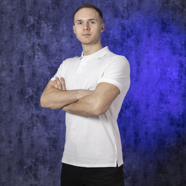 Поло Pobedov Loft Білий - 2