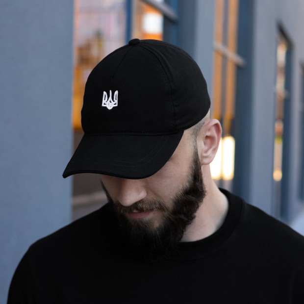 Кепка Pobedov Cap Герб Чорний - 