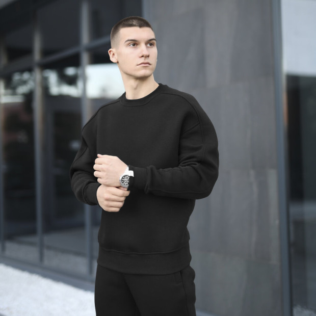 Світшот Pobedov Hubble Чорний - 2