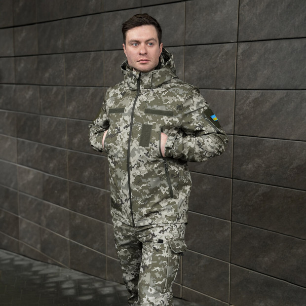 Куртка Pobedov Motive Военная BATAL Пиксель - 5