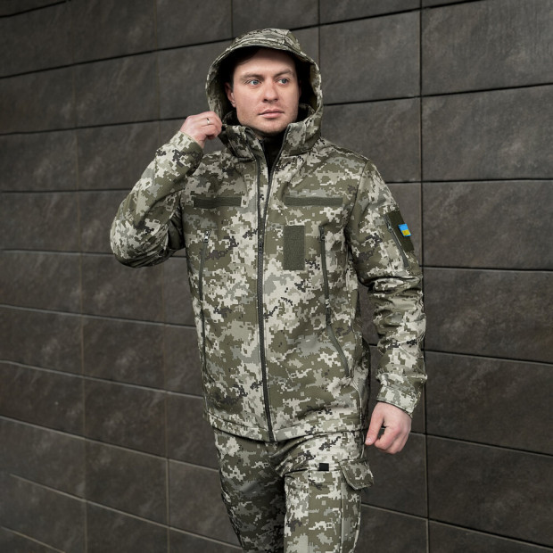 Куртка Pobedov Motive Военная BATAL Пиксель - 6