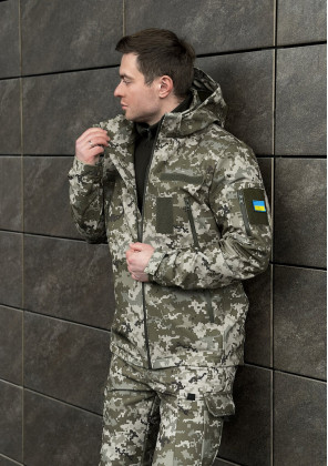 Куртка Pobedov Motive Військова BATAL Піксель
