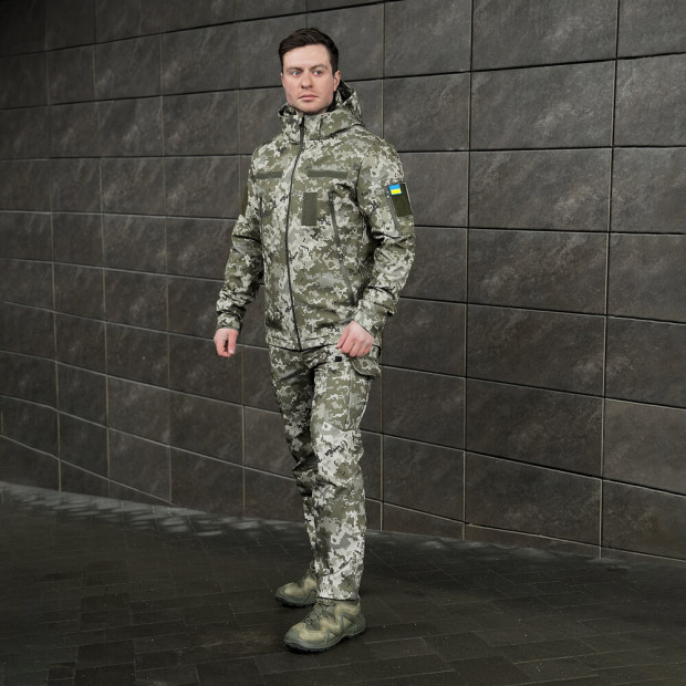 Куртка Pobedov Motive Военная BATAL Пиксель - 2