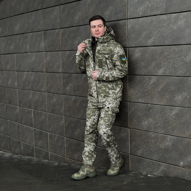 Куртка Pobedov Motive Военная BATAL Пиксель - 7