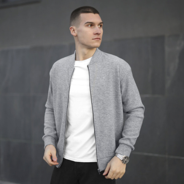 Джемпер Pobedov Moon Сірий - 