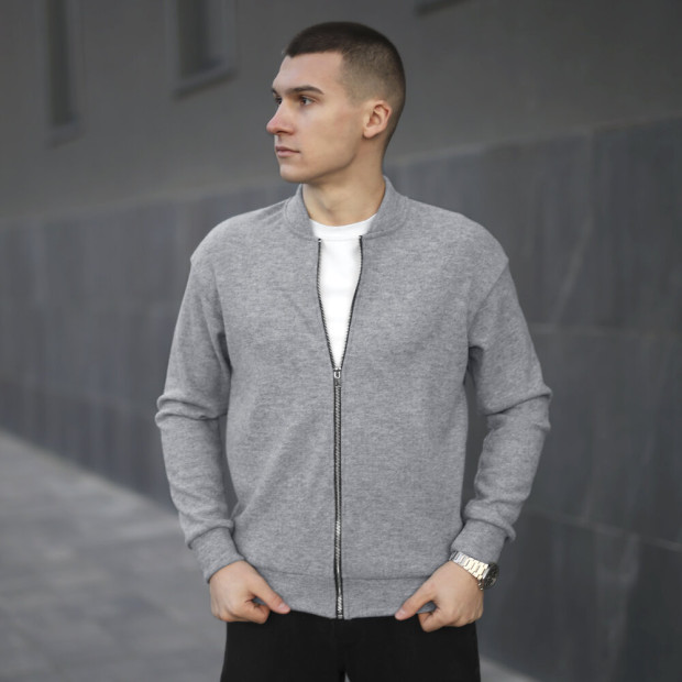 Джемпер Pobedov Moon Сірий - 2