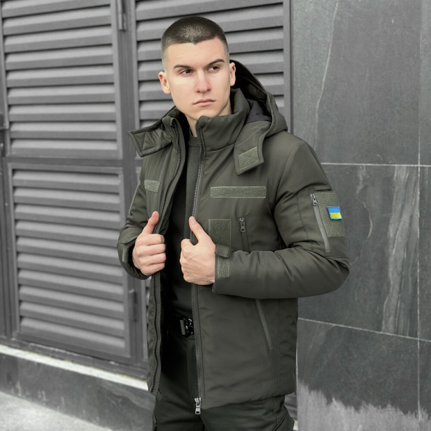 Куртка Pobedov Motive ЗИМА В2 Хаки - 1