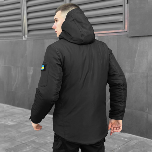 Куртка Pobedov Motive ЗИМА B2 Чорний - 2