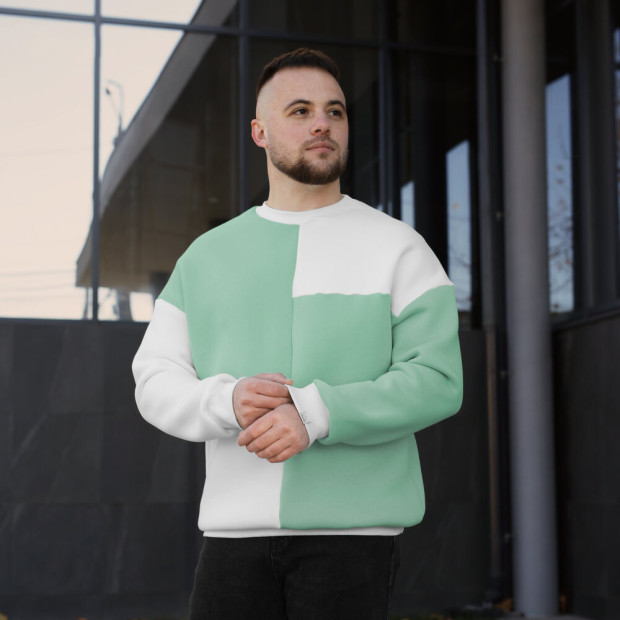 Світшот Pobedov The One Світлий ментол - 2