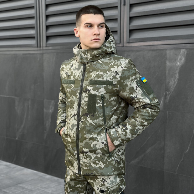Куртка Pobedov Motive ЗИМА B2 Піксель - 
