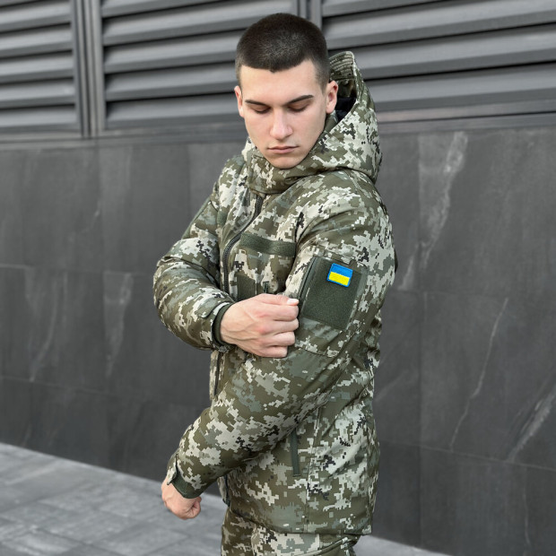 Куртка Pobedov Motive ЗИМА B2 Піксель - 2