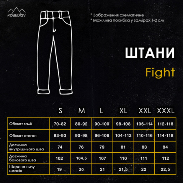 Штани зимові Pobedov Fight Піксель - 8