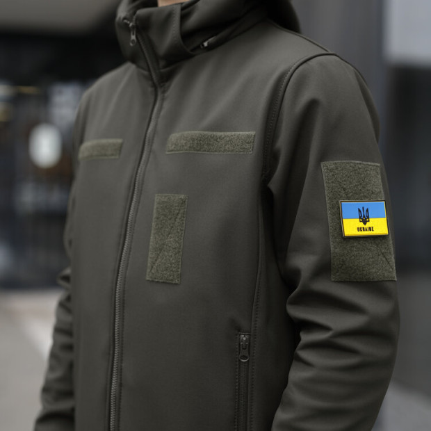 Куртка Pobedov Shadow V2 із липучками Хакі - 4