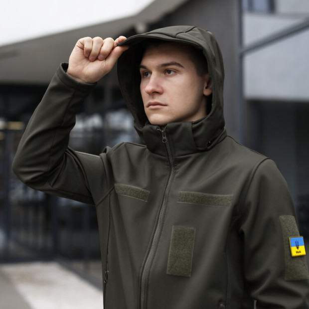 Куртка Pobedov Shadow V2 із липучками Хакі - 3