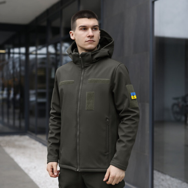 Куртка Pobedov Shadow V2 із липучками Хакі - 