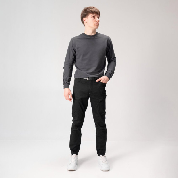 Брюки-карго Pobedov Skystone Черный - 1