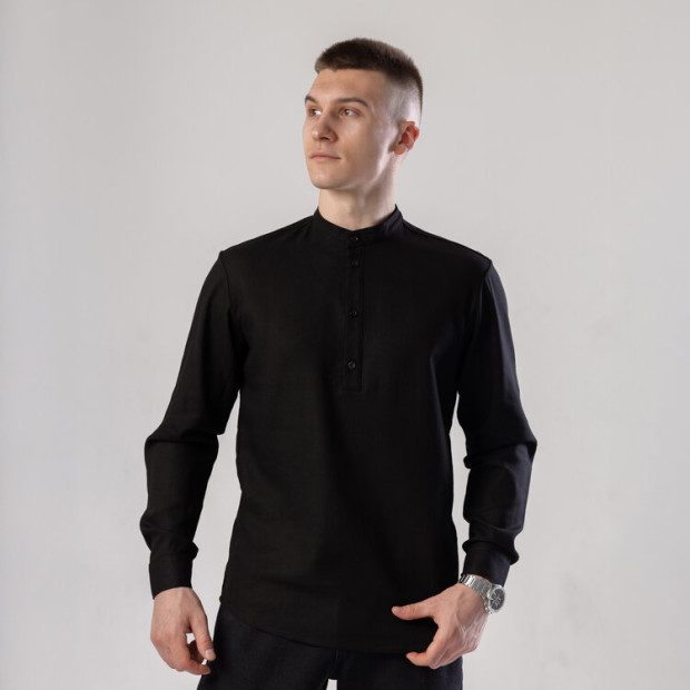 Сорочка Pobedov Exlnt Чорний - 1