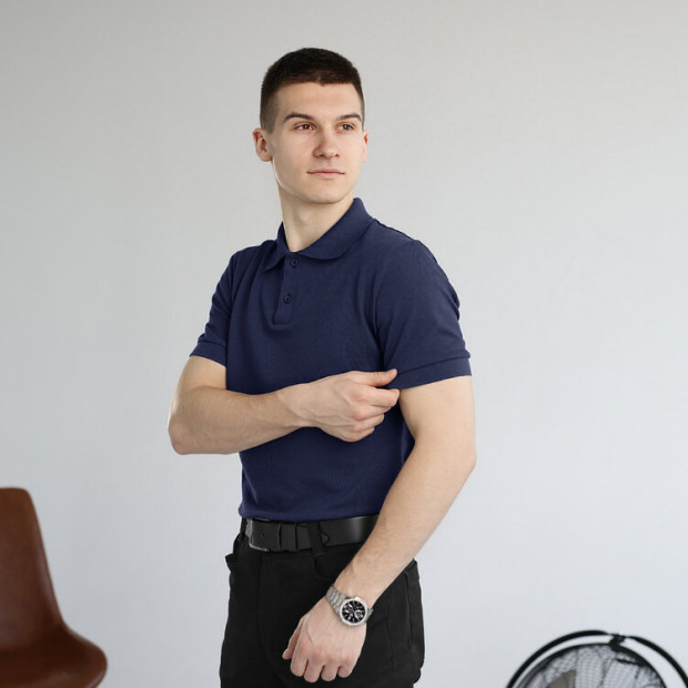 Поло Pobedov Royal Темно-синий - 2