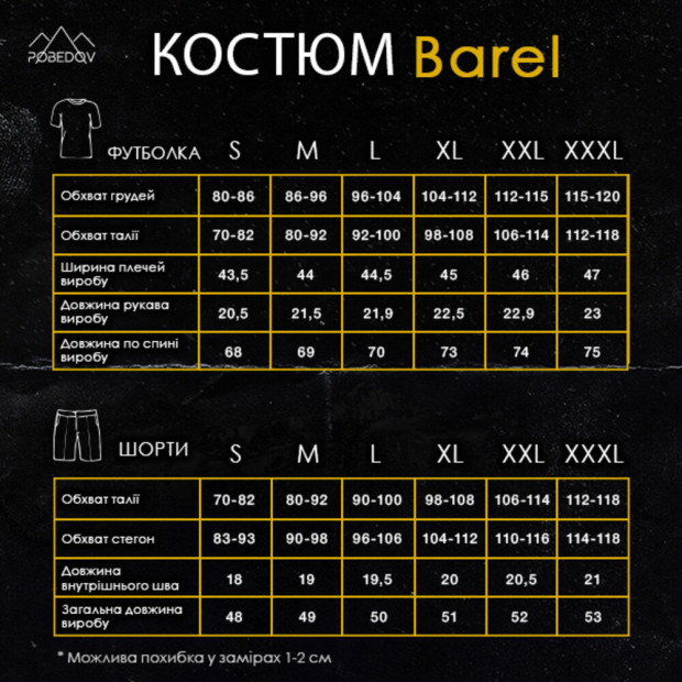 Костюм Pobedov Barel Темно-сірий - 7