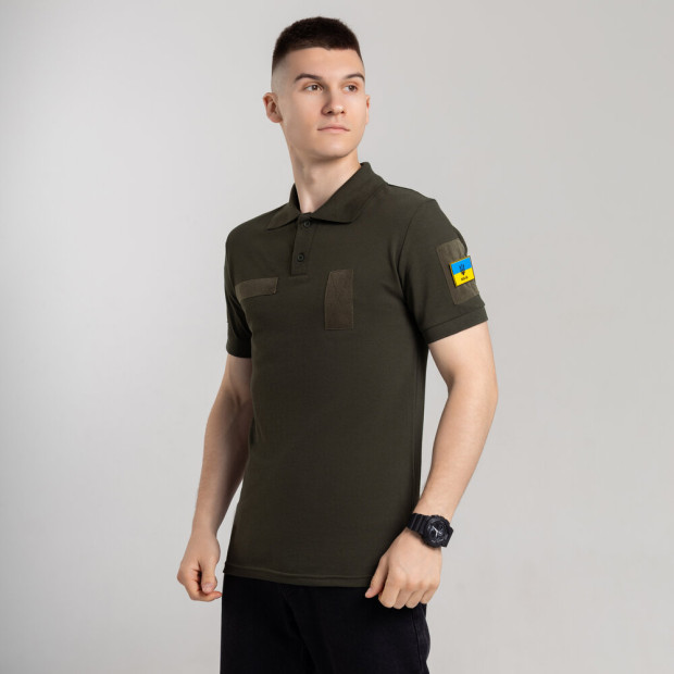 Поло Pobedov Royal Военное Хаки - 