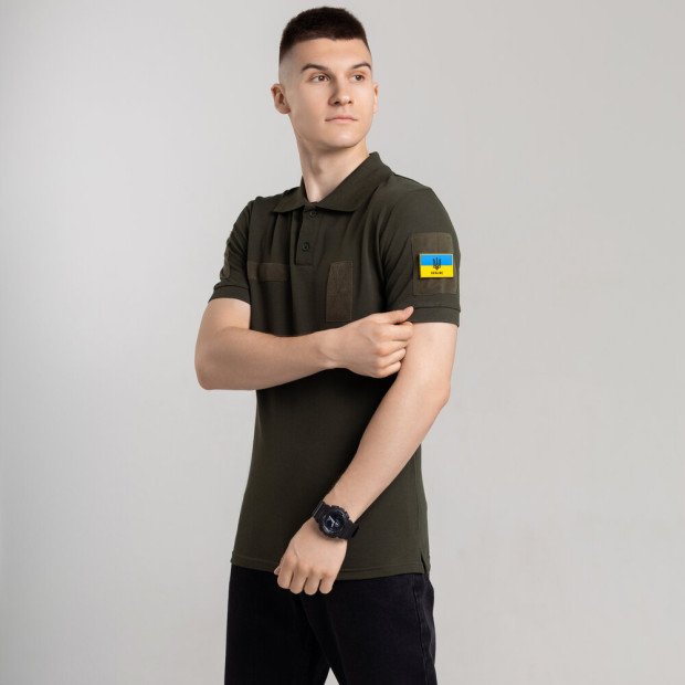 Поло Pobedov Royal Военное Хаки - 2