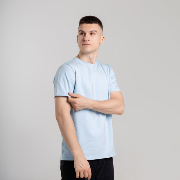 Футболка Pobedov Peremoga Светло-голубой - 1