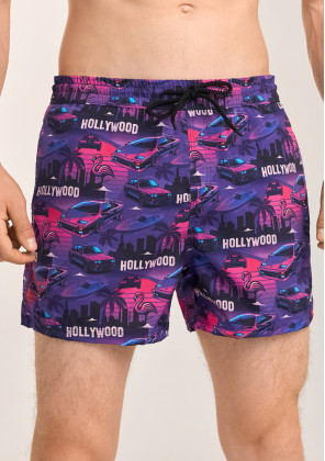 Недавно просмотренные Шорты для плавания Pobedov Pool day Hollywood Фиолетовый 2