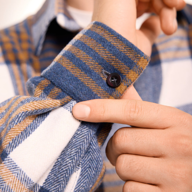 Сорочка Pobedov Tartan Синій - 6