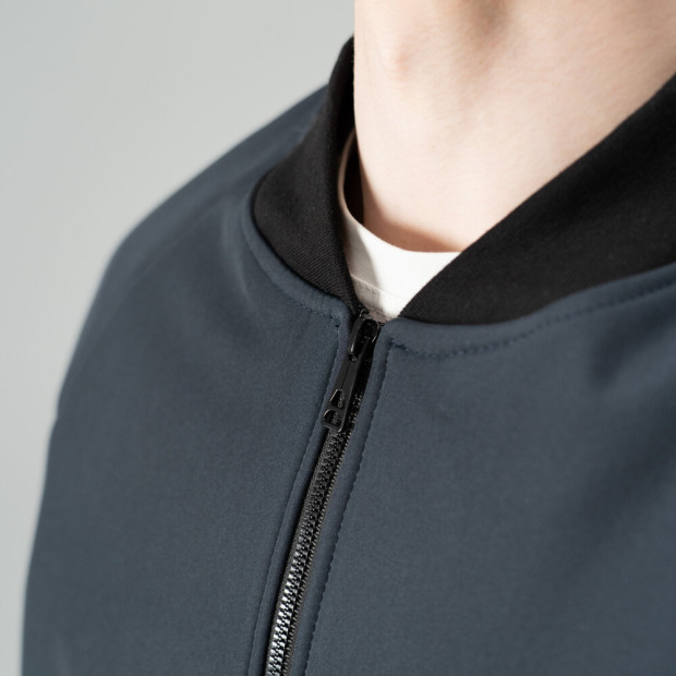 Бомбер Pobedov Thunder Темно-синій - 2