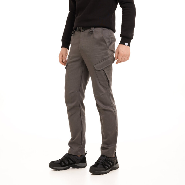 Брюки-карго Pobedov trousers Tactical ЗИМА Темно-серый - 2