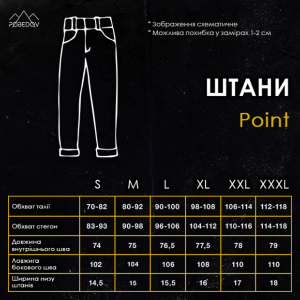Комплект Pobedov Куртка Motive + Штани Point Темно-синій - 3