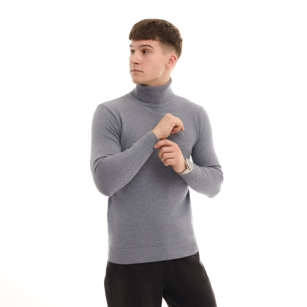 Гольф Pobedov Neck Серый - 1