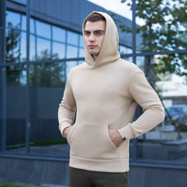 Худі Pobedov 007 ЗИМА Пісочний - 1