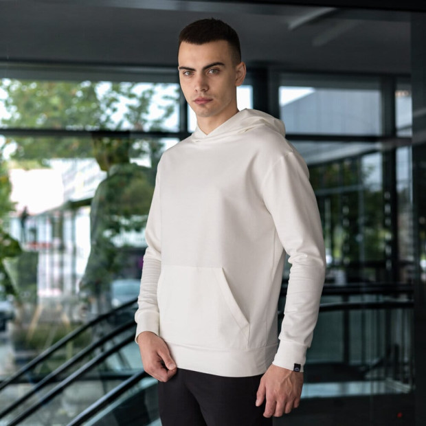 Худі Pobedov 97 Молочний - 2